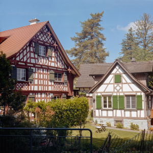 Dorfansichten mit Fachwerk